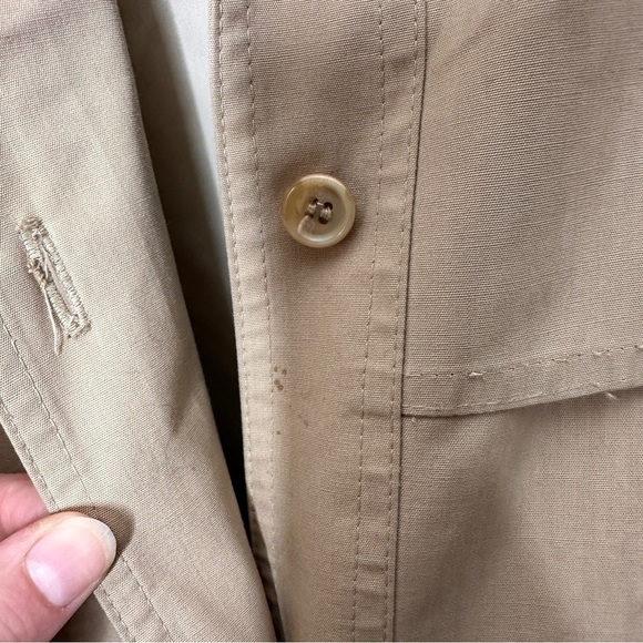 Vintage London fog trench coat - Picture 4 of 13